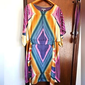 Roz & Ali Sz 10 Colorful Dress